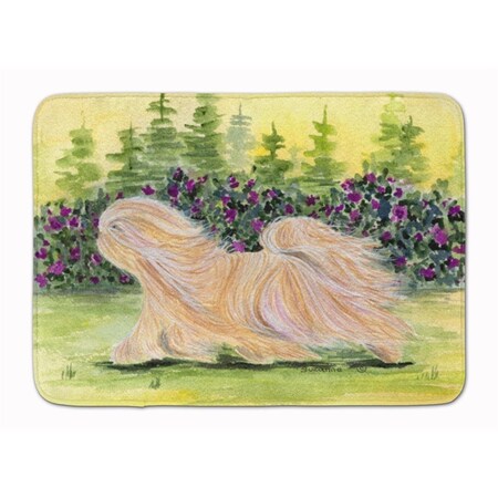 Carolines Treasures Lhasa Apso Machine Washable Memory Foam Mat SS8328RUG